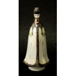 Quincum Hungary ceramic man with pipe figure