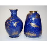 Two various Crescent china vases