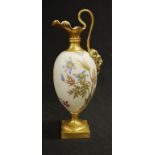 Victorian Royal Worcester hand painted ewer