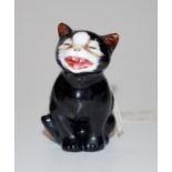 Royal Doulton "Lucky" black cat figurine