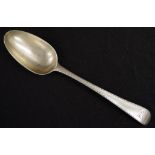 George III sterling silver tablespoon