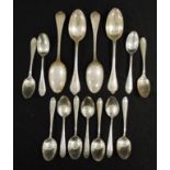 Collection USA silver spoons