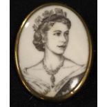 Elizabeth II portrait miniature