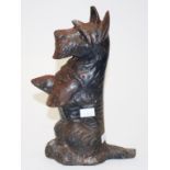 Vintage cast iron Scottie dog door stop