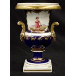 Early 19th century Derby (attributed) urn