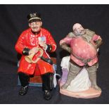 Two Royal Doulton figures