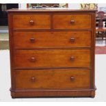 Victorian mahogany chest of drawers