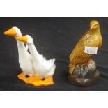 Two various Beswick bird figurines