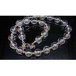 Dolce & Gabbana Lucite beaded necklace
