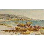 Arthur Wakefield Bassett (1869-1947) Coastal Scene