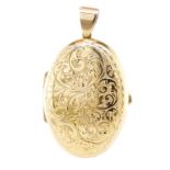 18ct yellow gold locket