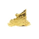 18ct yellow gold Sicily charm