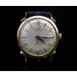 Mid Century 14ct yellow gold mechanical watch