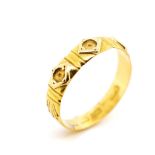 Antique 22ct yellow gold ring