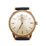 Vintage Jaeger LeCoultre 9ct rose gold watch