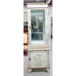 Chinese mirror back display cabinet