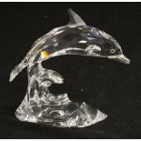 Swarovski crystal Dolphin figurine