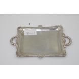 Sterling silver miniature dolls house serving tray