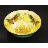 Aynsley Lustre ware butterfly bowl