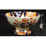 Large Antique Mason's Ironstone Imari bowl