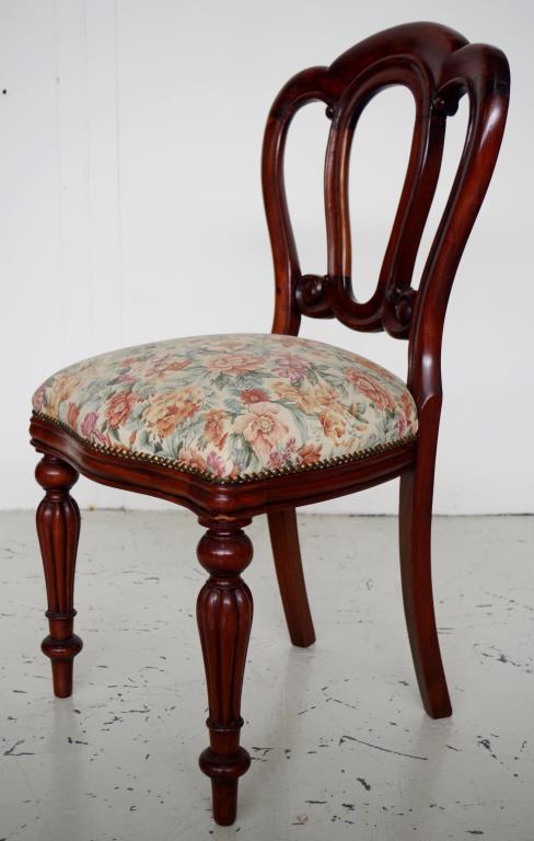 Set of 10 Admiralty back mahogany chairs - Image 6 of 6