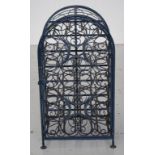 Wrought iron wine rack