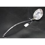 Reproduction Chinese silver plate soup ladle