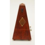 German 'Wittner' wood cased metronome