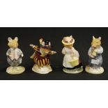 Four Royal Doulton Brambly Hedge figurines
