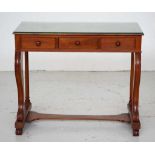 Antique cedar console table