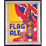 Tooheys advertising poster, 'Tooheys Flag Ale'