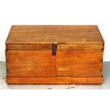 Vintage pine storage chest