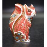 Royal Crown Derby Woodland Squirrel paperweight