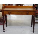 Mahogany writing table