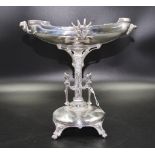 Arts & Crafts era silver plate centrepiece