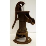 Antique cast iron water pump