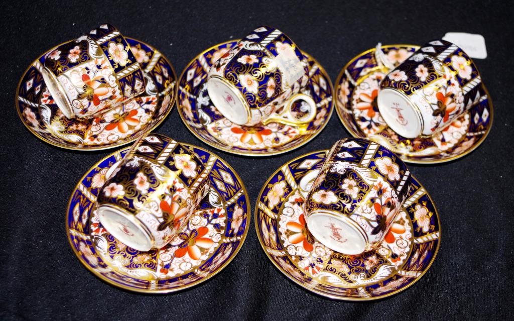 Royal Crown Derby part coffee set - Image 2 of 2