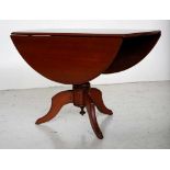 Cedar drop leaf Pembroke table