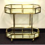 Brass Brooklyn Drinks Trolley