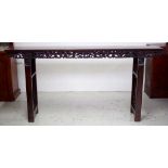 Chinese hardwood altar table