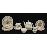 Seventeen pieces of Royal Doulton tea ware