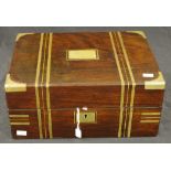 Regency rosewood fitted box