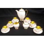 Vintage Carlton Ware coffee set