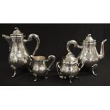 Christofle 'Gallia' four piece coffee set