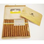 Box 'Cohiba' Cuban 'Esplendidos' cigars
