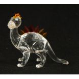 Swarovski crystal Dinosaur figurine