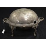 Victorian Walker & Hall silver plate food tureen