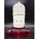 Good Chinese carved ivory Buddha figure