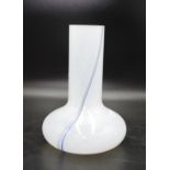Kosta Boda Bertil Vallien "Rainbow" art glass vase