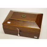 Regency rosewood fitted box